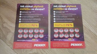 Penny body na plyšáky - 2