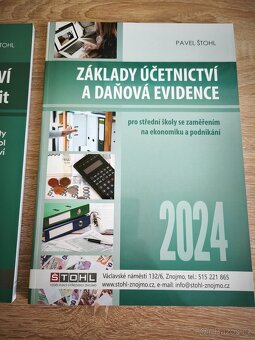 Učebnice a prac. sešit Základy účetnictví a daňová evidence - 2