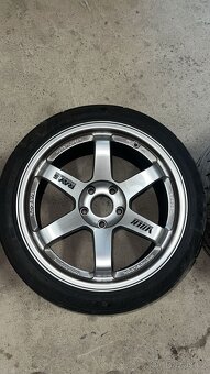 RAYS Volk Racing TE37 OG Silver – 18x9.5J / 18x10.5J ET22 - 2