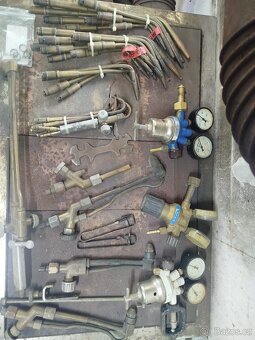Kompletní autogen, kyslík, acetylen, příslušenství - 2