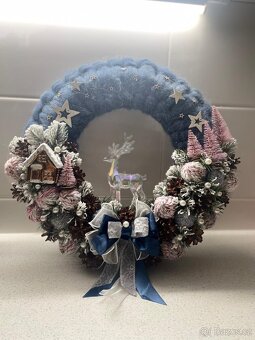 Vánoční věnec. Adventní věnec - 2