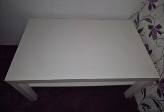 Ikea konferenční stolek barva bílá, použitý - 2