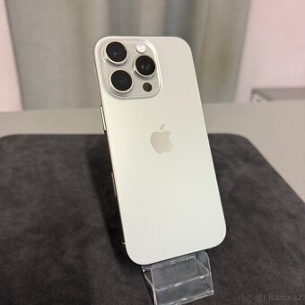 iPhone 16 Pro 256GB natural titan, 100% baterie, záruka - 2