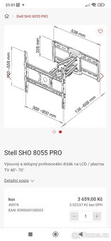 TV držák Stell SHO 8055 Pro - 2