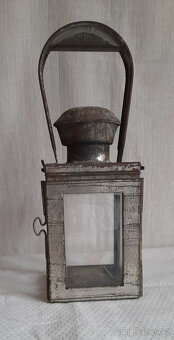 retro nádražní svítilna - 2