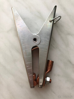 Svorka klešťová 160 A - zemnící - 2