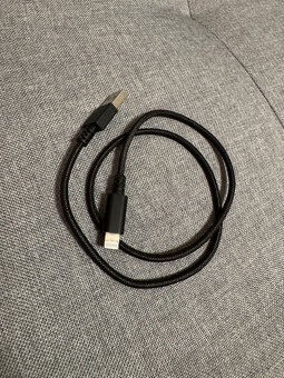 Datový kabel AlzaPower AluCore USB>Lightning MFi 0.5m černý - 2