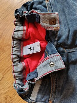 Džíny zateplené vel. 116 - 2