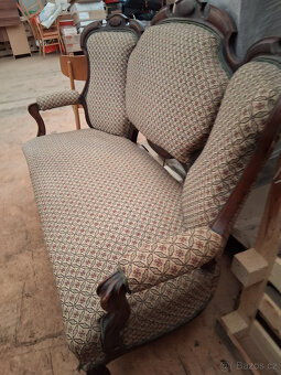 Starožitná sofa , pohovka ve stylu Rokoko - 2