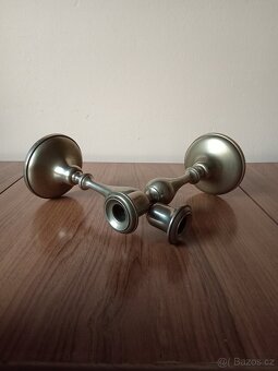 Svícny staré z alpaky - 2