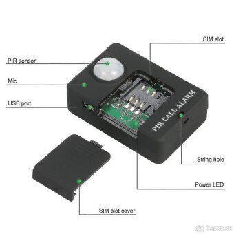 Mini PIR SIM GSM ALARM - 2