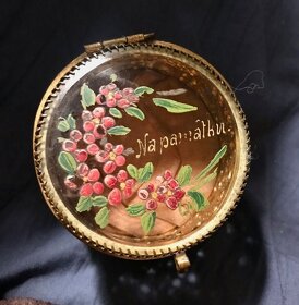 starožitná krabička na šperky drobnosti r.1900 - 2