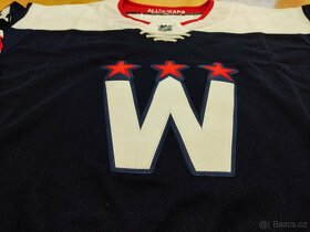 Hokejový dres Washington - Vrána - úplne nový, nenosený - 2