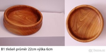 Dřevěné misky -krásný a praktický dárek - 2