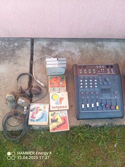 Mixážní pult gramofon funkční - 2