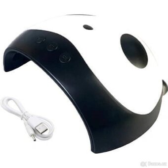 3-v-1 LED / UV lampa Panda 36W na nehty - 2