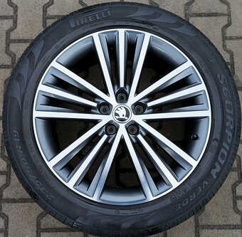 Disky originální Škoda Kodiaq 5x112 R19 Sirius - 2