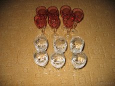 Sklenice nápojové - různé (na víno i alkohol) - 2