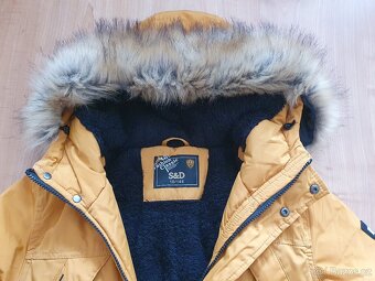 Zimní bunda kabát parka v.146 S&D teplá - 2