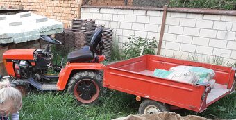Prodám MT8 mini 070 V-Twin 16HP + vozík - 2