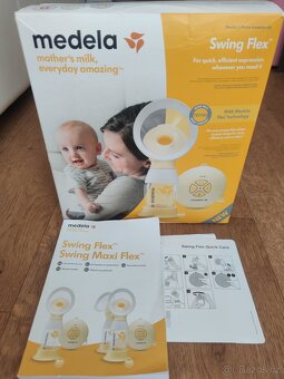 2x Odsávačka-elek. Medela Swing Flex+manuál. Avent - 2