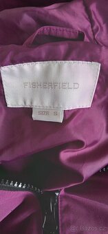 Bunda prodloužená s kapucí, vel -S ,značka FISHERFIELD 4 x - 2