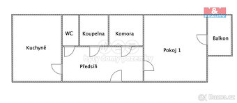 Prodej bytu 1+1, 44 m², Brno, ul. Kunštátská - 2