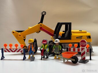 Playmobil bagr stavba 1 - 2