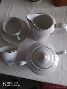 porcelánové soupravy na kávu aj - 2