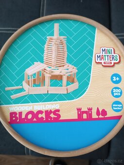 dřevěná stavebnice Mini Matters Toys - 2