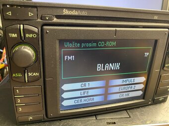 Autorádio Škoda Radio Navigation MFD - 2