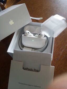 Apple AirPods Pro 2. generace s MagSafe pouzdrem – nové, zab - 2