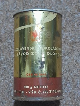 Stará plechovka na kakao - 2