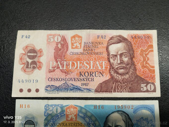 Bankovky Československo 1985 - 1988 - 2