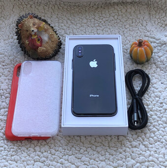 NEVÍDANĚ ZACHOVALÝ – Apple iPhone X 64GB Gray - TOP - 2