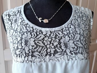 Tyrkysové světlounké letní  šaty esmara 42 (40) cena dohodou - 2