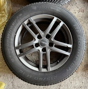 Zimní sada Pneu BF Goodrich 215/60 r16 - 2