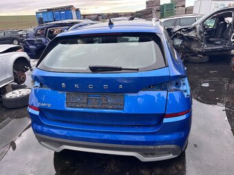 Škoda kamiq díly modrá - 2