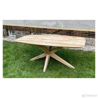 Masivní jídelní stůl Mango – 180 cm - 2