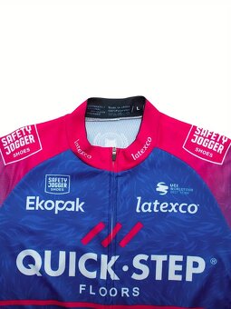 Prodyšný Elastický Cyklistický Dres Týmu UIC world tour - 2
