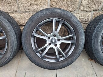 Alu kola 5x114,3 R17, pneu Pireli Scorpion 235/55r17 - 2