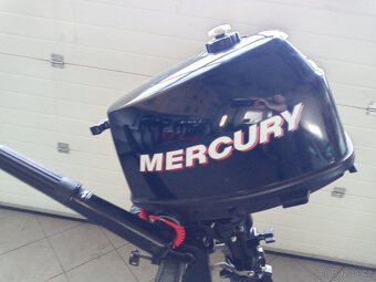 Lodní motor Mercury 4 4t kr.noha perfektní stav - 2
