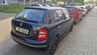 Škoda Fabia 1.4 MPI, rok 2003, klimatizace, nájezd 79000km - 2