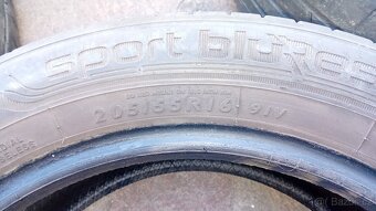 4x letní pneu Dunlop 205/55 R16 - 2