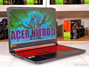 Herní notebook ACER NITRO | i7-9750H | 1660Ti 6GB | 16GB ram - 2