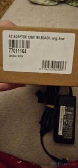 Originální adapter ACER 19V 3.42A 65W - nepoužitý - 2