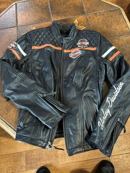 Harley Davidson kožená dámská jezdecká bunda vel. S - 2