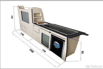 Nábytek pro VW T5/T6/T6.1 pro krátkou i dlouhou verzi - 2