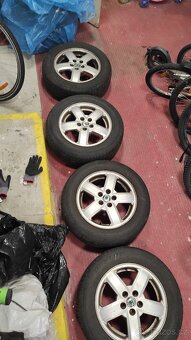 4x letní sada ALU+pneu, škoda - 2