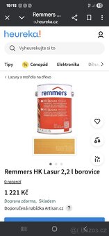 Lazura na dřevo Remmers - 2